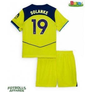 Tottenham Hotspur Dominic Solanke #19 Tredjeställ Barn 2025-26 Kortärmad (+ Korta byxor)
